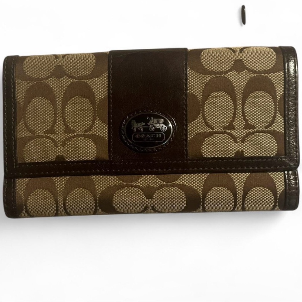 Coach Blush Leather Card Holder